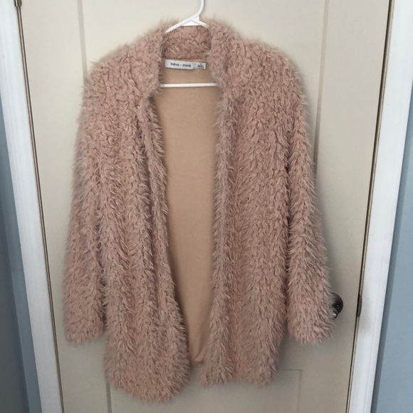 Bishop + Young -Faux Fur Jacket - Picture 2 of 3